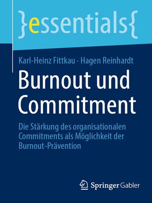 cover image of Burnout und Commitment